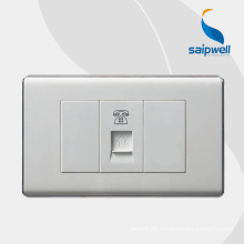 Saip/Saipwell Hot Sale South American Standard ICC Power Flat Wall Switch